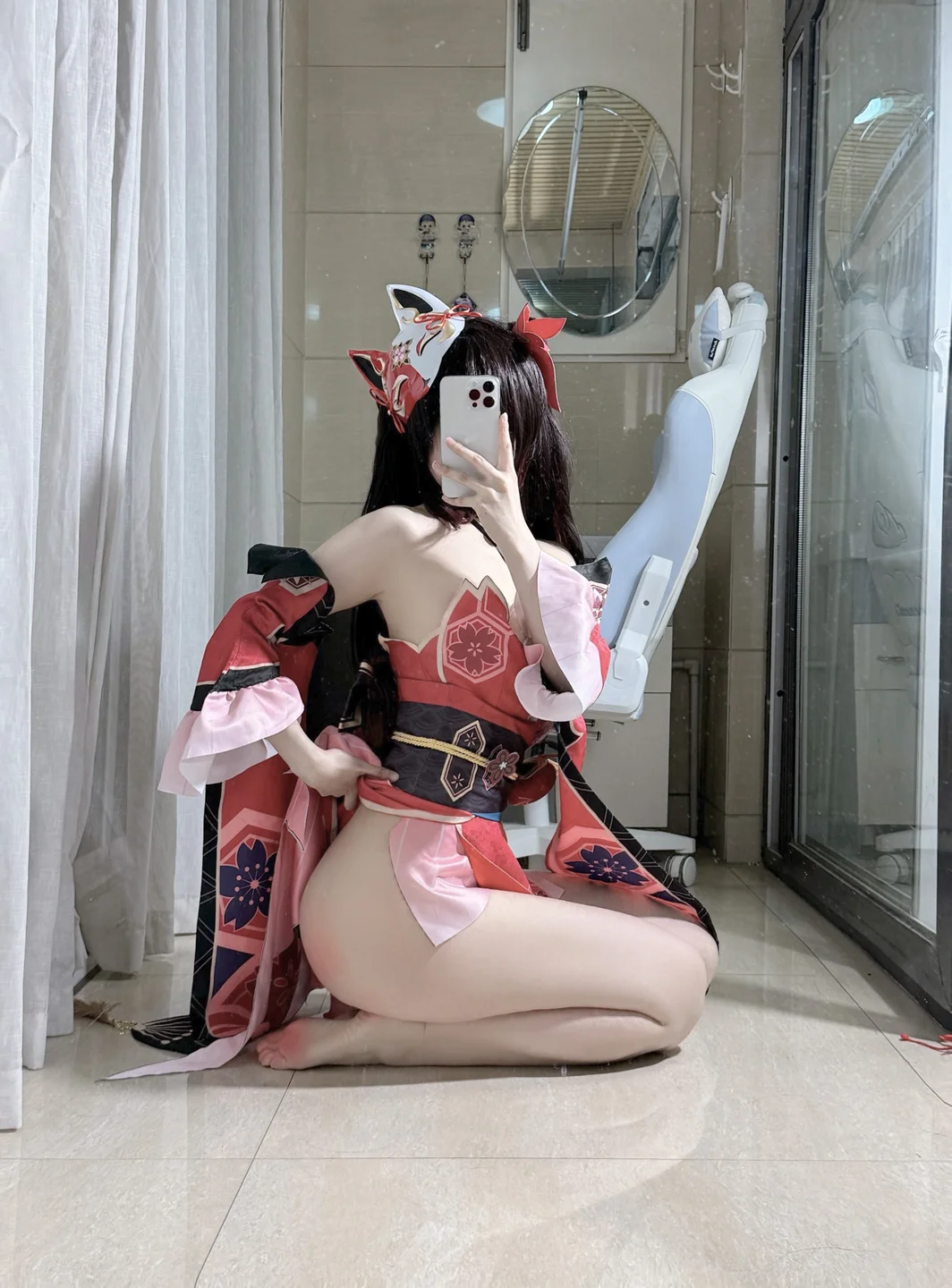 不可爱羚 - 花火 [52P,7V-486MB] tg@simisebaisi 【丝足阁】018.webp